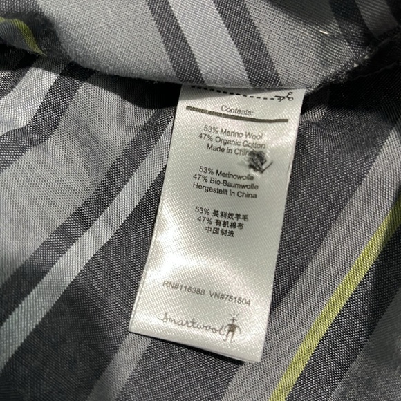 Smartwool striped button down - Picture 6 of 8